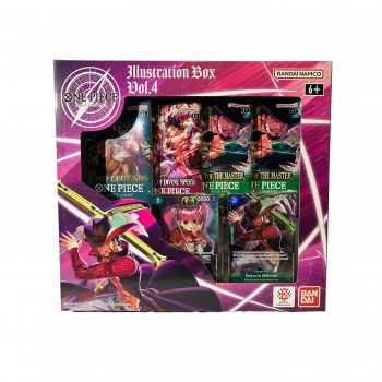 One Piece kortų žaidimo rinkinys Illustration Box Vol. 4